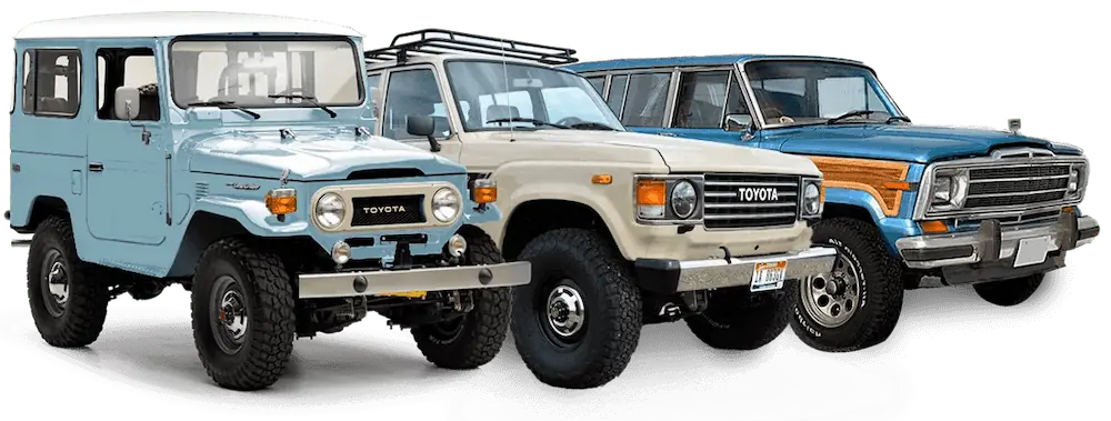 Oarts and accessories online for Jeep and Toyota Landcruiser in Florida Yard