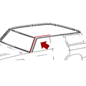 Toyota Land cruiser fj60 fj62 Molding Roof Side LH